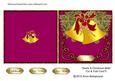 Swirls & Christmas Bells Cut & Fold Card 5