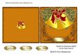 Swirls & Christmas Bells Cut & Fold Card 6