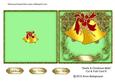 Swirls & Christmas Bells Cut & Fold Card 8