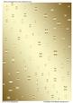 Snowflakes Gold Metallic Background 4
