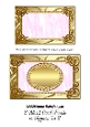 2 Blank Card Fronts or Toppers Set 2