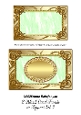 2 Blank Card Fronts or Toppers Set 3