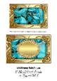 2 Blank Card Fronts or Toppers Set 7