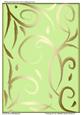 Thinking of You Metallic Swirls (pastel 3)