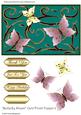 Butterfly Dream Card Front / Topper 2