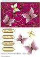 Butterfly Dream Card Front / Topper 4