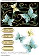 Butterfly Dream Card Front / Topper 5