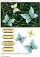 Butterfly Dream Card Front / Topper 6