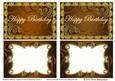 Beautiful Birthday Toppers/ Fronts & Matching Inserts 4