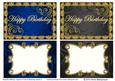 Beautiful Birthday Toppers/ Fronts & Matching Inserts 5