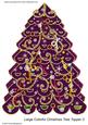 Large Colorful Christmas Tree Topper 3