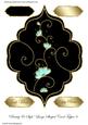 Beauty & Style Large Shaped Card Topper 6