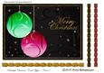 Beautiful Christmas Card Topper / Front 2