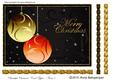 Beautiful Christmas Card Topper / Front 3