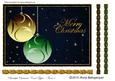 Beautiful Christmas Card Topper / Front 4