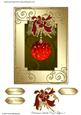 Christmas Swirls Card Topper 3