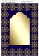 Snowflakes Frame Blank Card 4