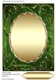 Swirls & Stars Christmas Blank Card Front / Topper 10