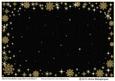Stars & Snowflakes Large Blank Card Base 9