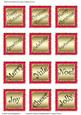 Christmas Square Embellishments / Captions Set 4