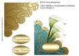 Lilies Birthday / Congratulations Scalloped Corner Stacker