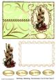 Birthday, Wedding, Anniversary Cut & Fold Card 2