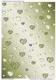 Showered by Love Hearts Metallic Background 5