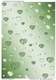 Showered by Love Hearts Metallic Background 7