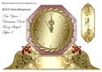 New Year / Christmas Clock Fancy Shaped Topper 2