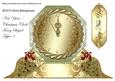 New Year / Christmas Clock Fancy Shaped Topper 3
