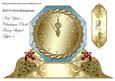 New Year / Christmas Clock Fancy Shaped Topper 4