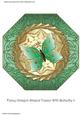 Fancy Octagon Shaped Topper with Butterfly 4