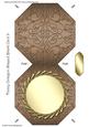 Fancy Octagon Shaped Blank Card 9