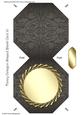 Fancy Octagon Shaped Blank Card 10