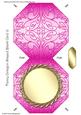 Fancy Octagon Shaped Blank Card 12