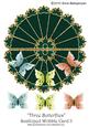 Three Butterflies Scalloped Wobble Card 3