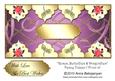 Roses, Butterflies & Dragonflies Fancy Topper / Front 10