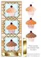 Three Cupcakes on Scalloped Doily Dl Card 2