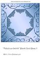Fabulous Swirls Blank Card Base 5