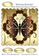 Birthday Butterfly Multi-scalloped Layers Topper 2