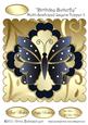 Birthday Butterfly Multi-scalloped Layers Topper 3