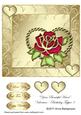 Your Beautiful Heart Valentine / Birthday Topper 3
