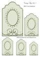 Vintage Tags Set 5