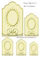 Vintage Tags Set 10