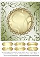Twisted Round Frame in Swirls Plain Card Base 2