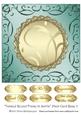 Twisted Round Frame in Swirls Plain Card Base 3