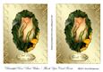 Beautiful Rose Best Wishes/ Thank You Card Fronts