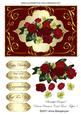 Beautiful Bouquet Various Occasions Card Front/ Topper 5