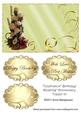 Celebration Birthday/ Wedding/ Anniversary Topper 10