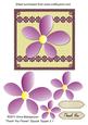 Thank You Flower Square Topper 2.1